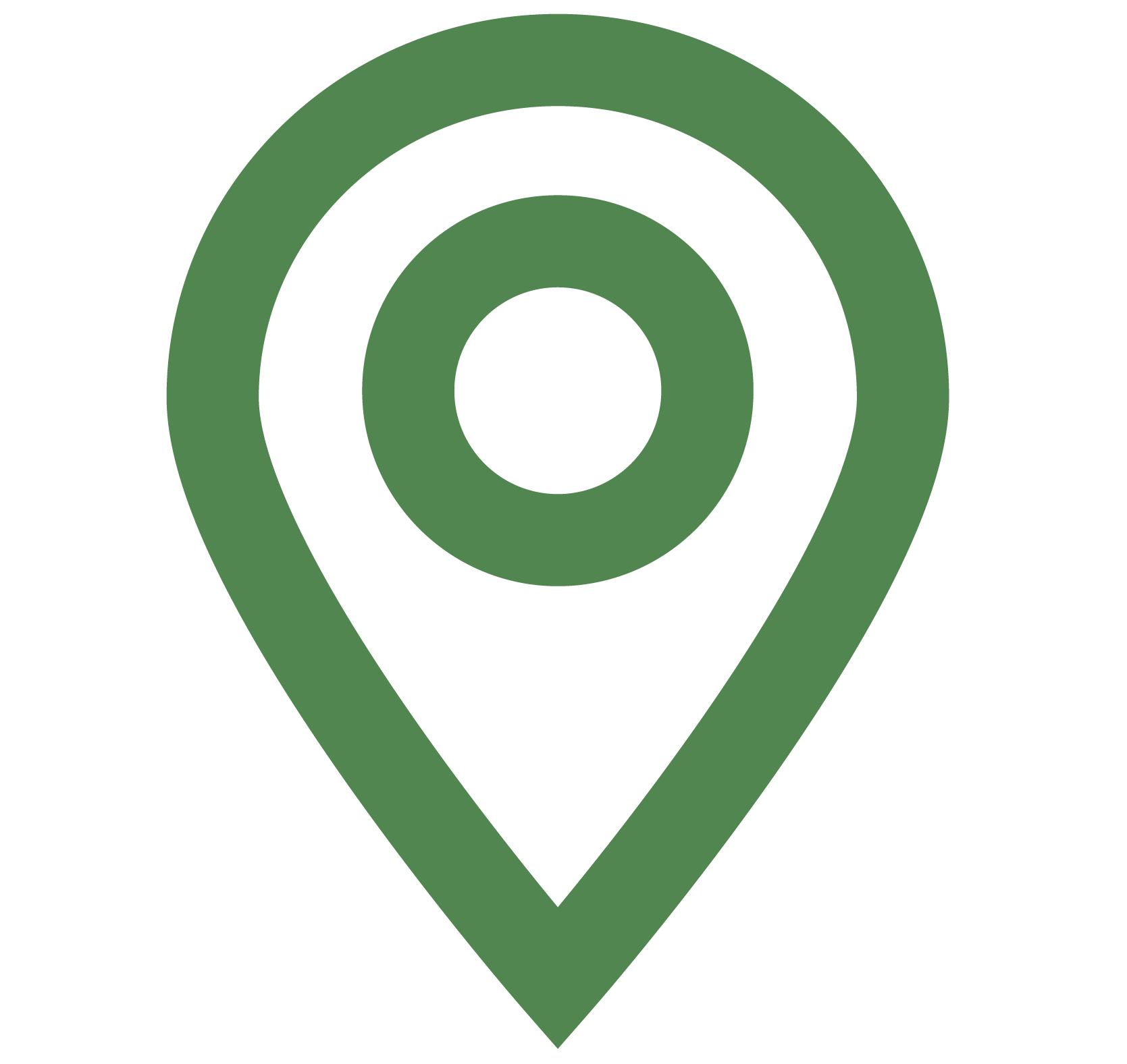 Map marker indicating the proposed annexation area.