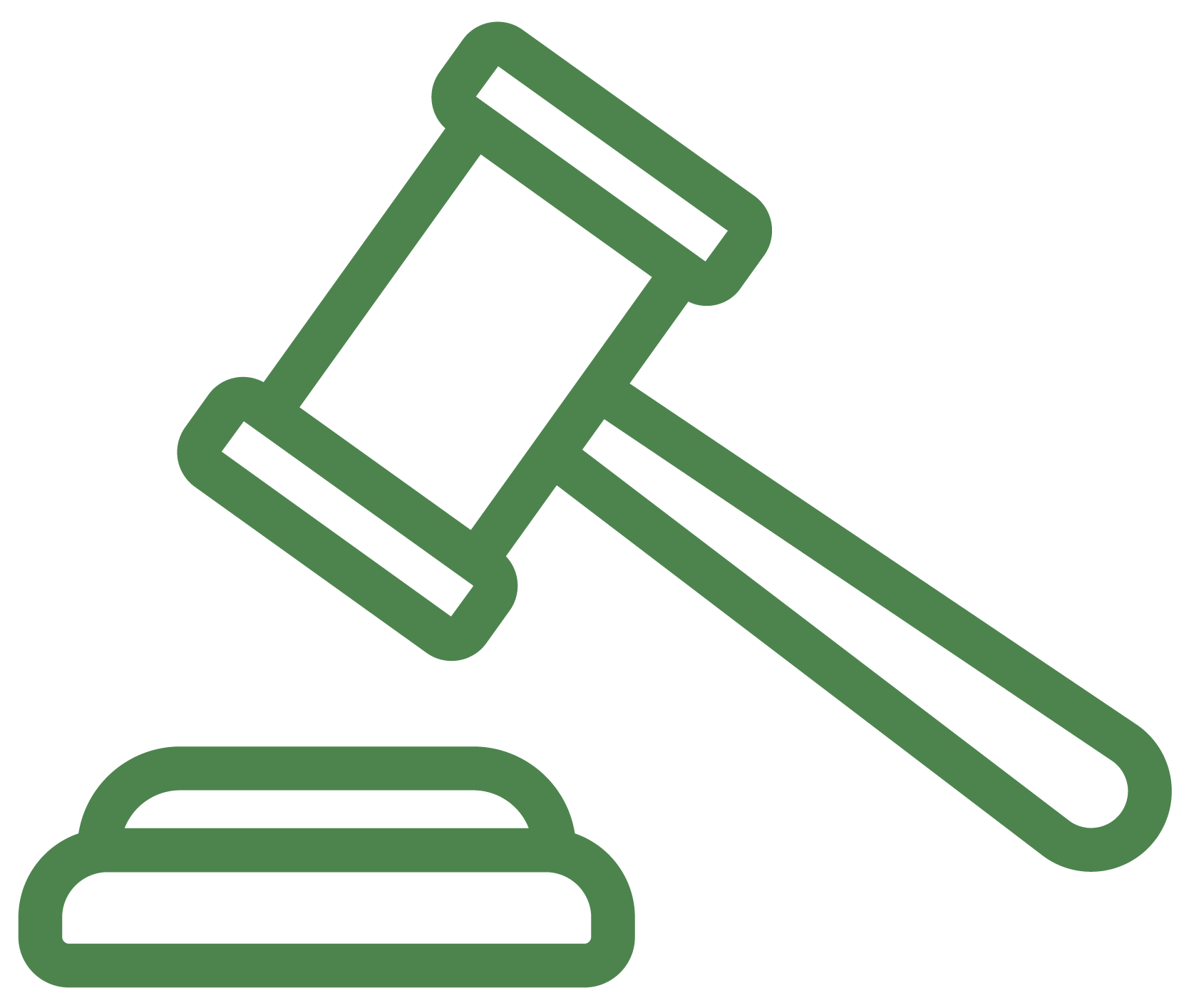 Gavel icon representing a commission meeting